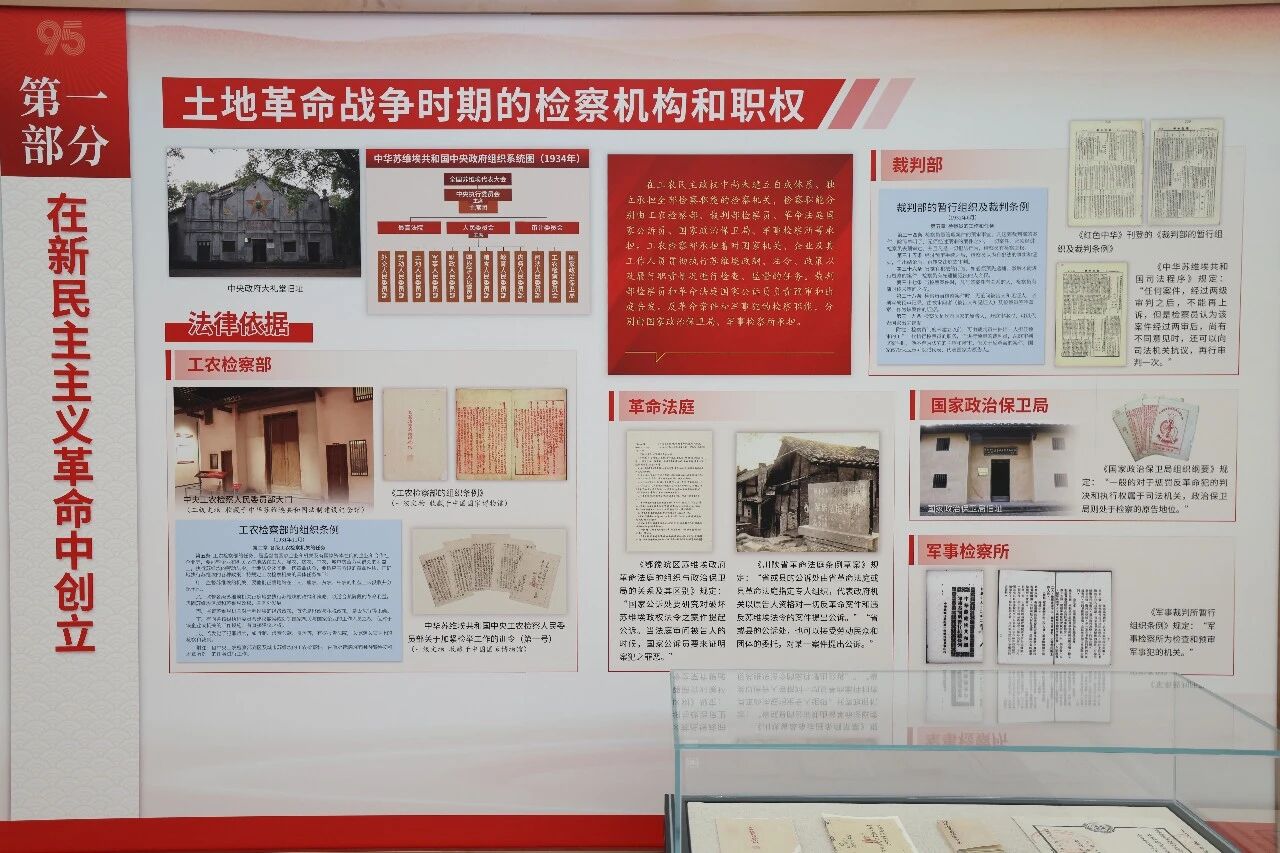 最高检领导集体参观“强化检察监督 维护公平正义——人民检察职权和机构发展历程”主题展
